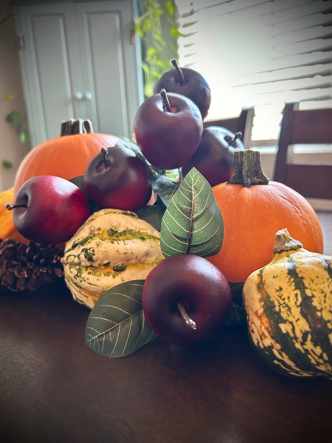 Easy Homemade Autumn Table Display