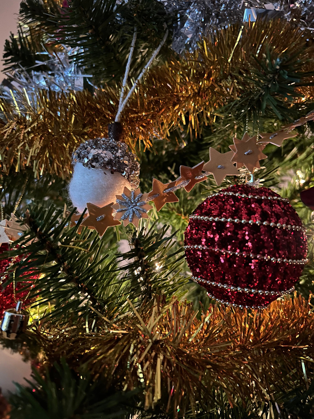 Celestial Stars Christmas Garland Tutorial